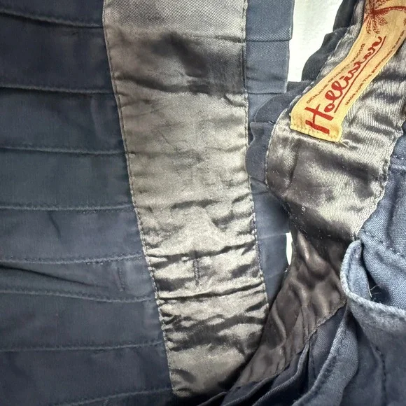 Vintage Y2K Hollister Mini Skirt 9 Rare Low Rise Pleated Velvet Baddie Coquette - Picture 6 of 9